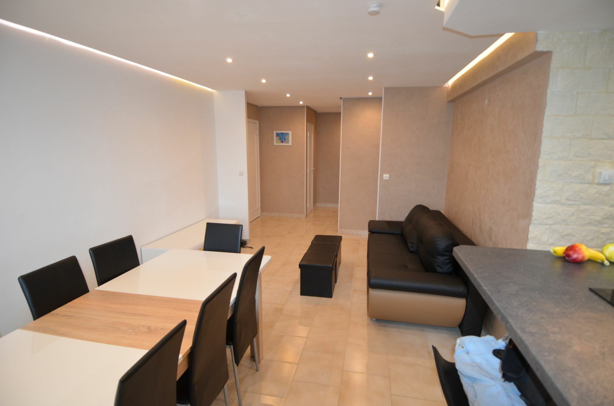 Appartement Rooftop 8 Personnes Grande Terrasse Avec Parking Quartier Aeroport Nice Exterior foto