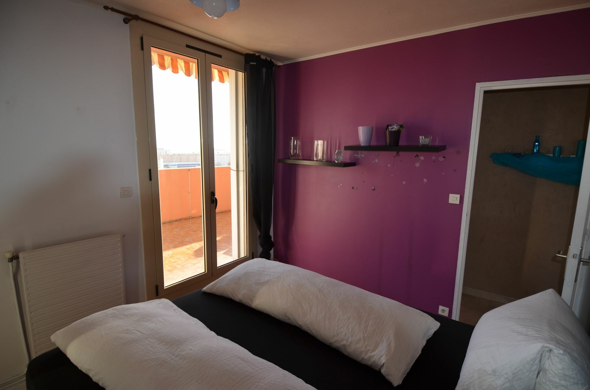 Appartement Rooftop 8 Personnes Grande Terrasse Avec Parking Quartier Aeroport Nice Exterior foto